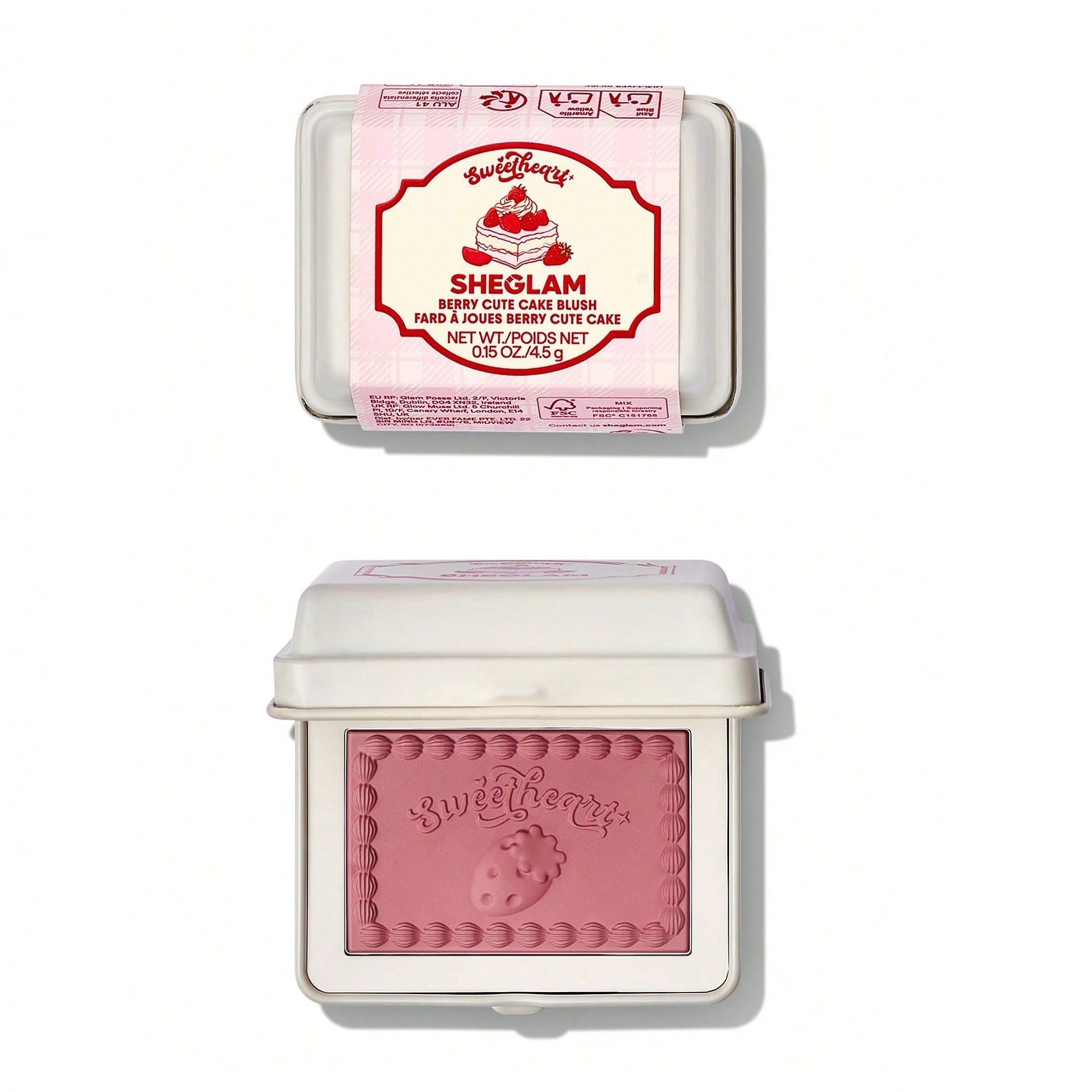 رژگونه شیگلم سری Berry Cute Cake رنگ Pink
