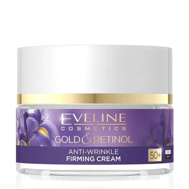 کرم ضدچروک و فرم دهنده طلا و رتینول اولاین 50+ سال^