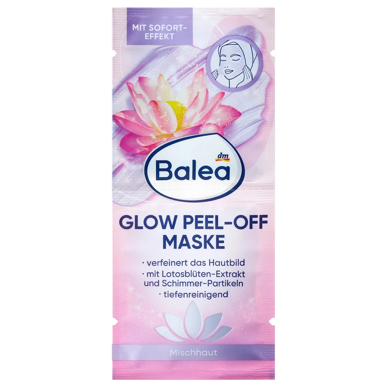 ماسک صورت پیل آف باله آ مدل Glow حجم 16 میلی لیتر^