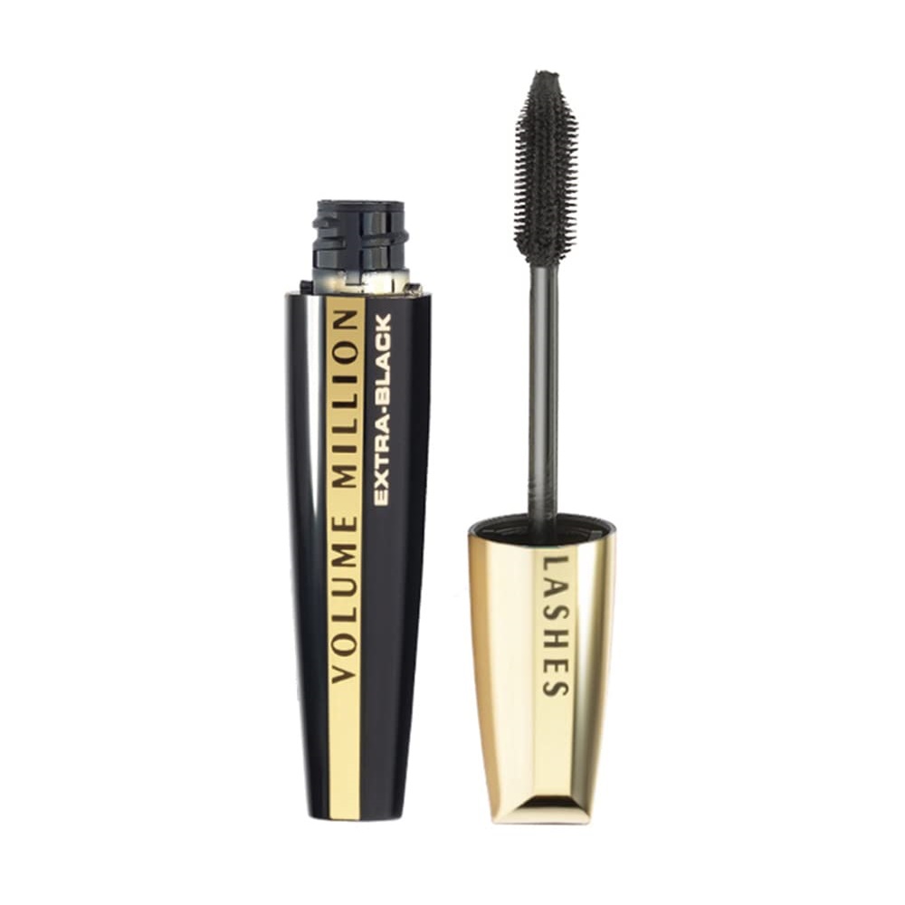ریمل حجم دهنده و بلند کننده مژه لورال مدل Million Lashes رنگ Extra Black^