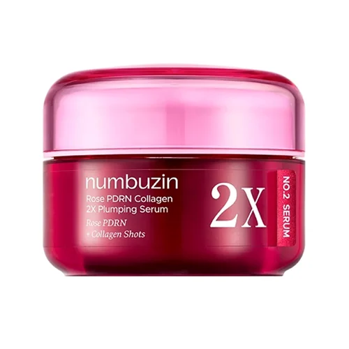 سرم استحکام بخش و پر کننده پوست Rose PDRN Collagen شماره 2 نامبوزین حجم 30 میلی لیتر^