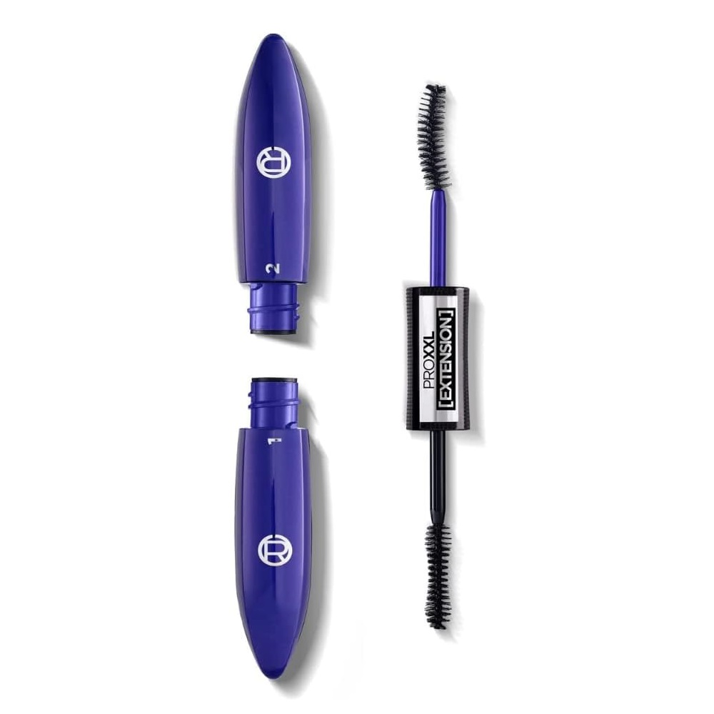 ریمل حجم دهنده و لیفت کننده مژه لورال مدل Pro XXL 2 Step Extension رنگ Black^