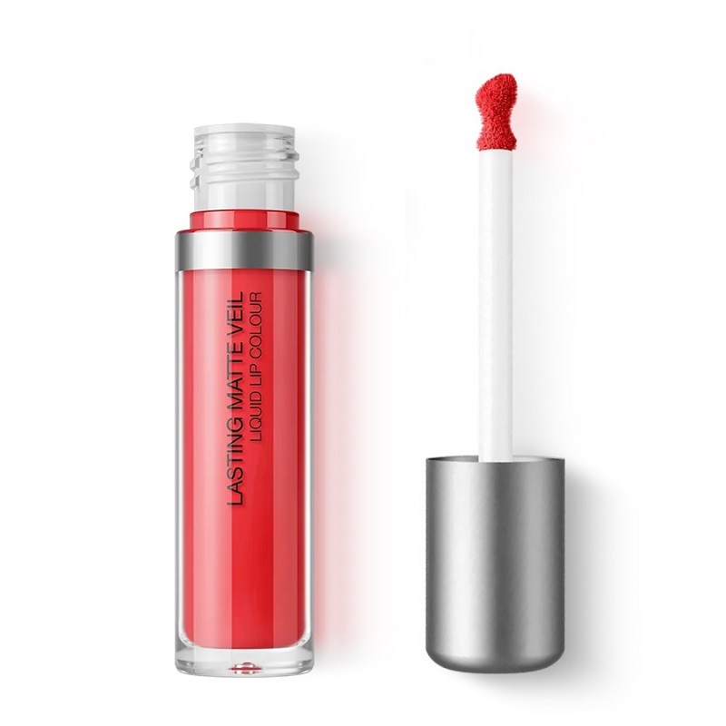 رژلب مایع مات بادوام کیکو مدل Lasting Matte Veil رنگ 12 Crimson Red^