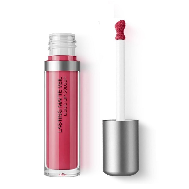 رژلب مایع مات بادوام کیکو مدل Lasting Matte Veil رنگ 15 Vivid Plum^