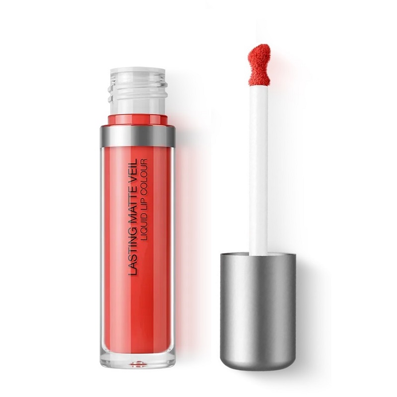 رژلب مایع مات بادوام کیکو مدل Lasting Matte Veil رنگ 11 Classic Red^