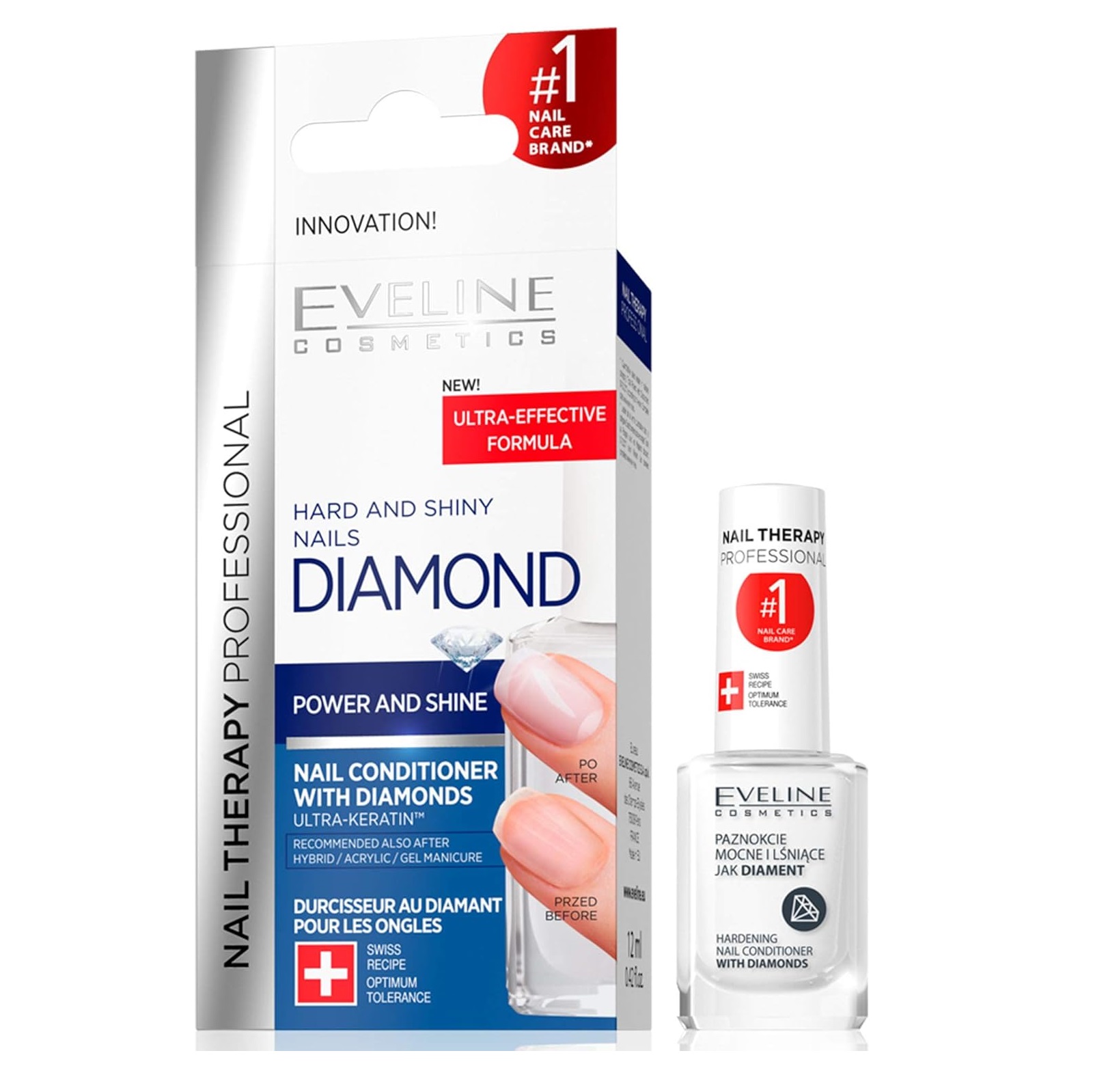 تقویت کننده 8 در 1 تیتانیوم و الماس اولاین حجم 12 میلی لیتر^