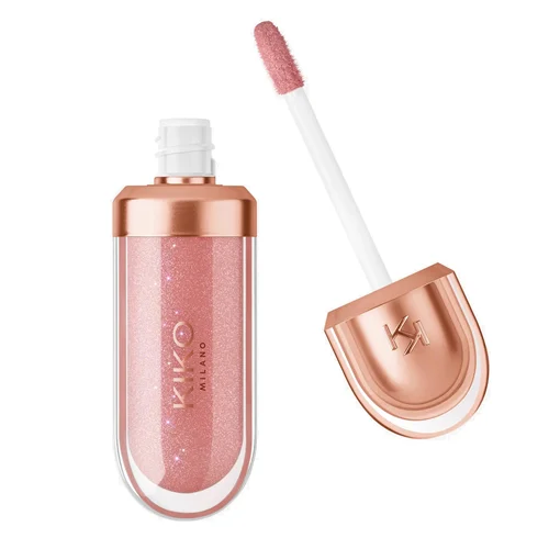 برق لب کیکو مدل Golden Oasis 3D Hydra رنگ Pearly Mauve 01^