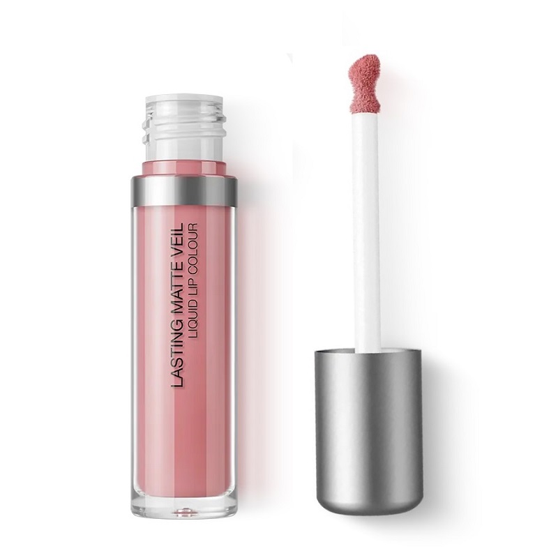 رژلب مایع مات بادوام کیکو مدل Lasting Matte Veil رنگ 06 Nude Rose