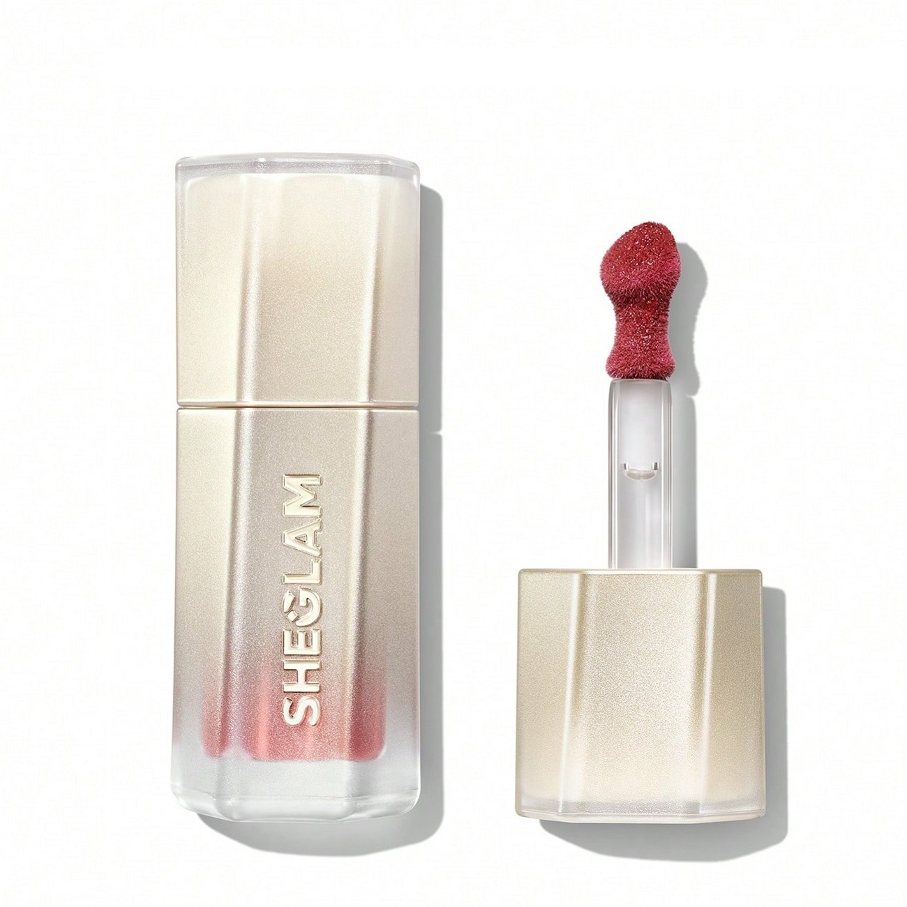 رژلب مایع شیگلم سری Stardust Swipe Glitter رنگ 417 Twinkle Rush^