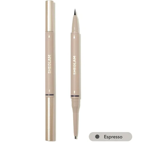 مداد و ماژیک ابرو دو سر شیگلم رنگ Espresso