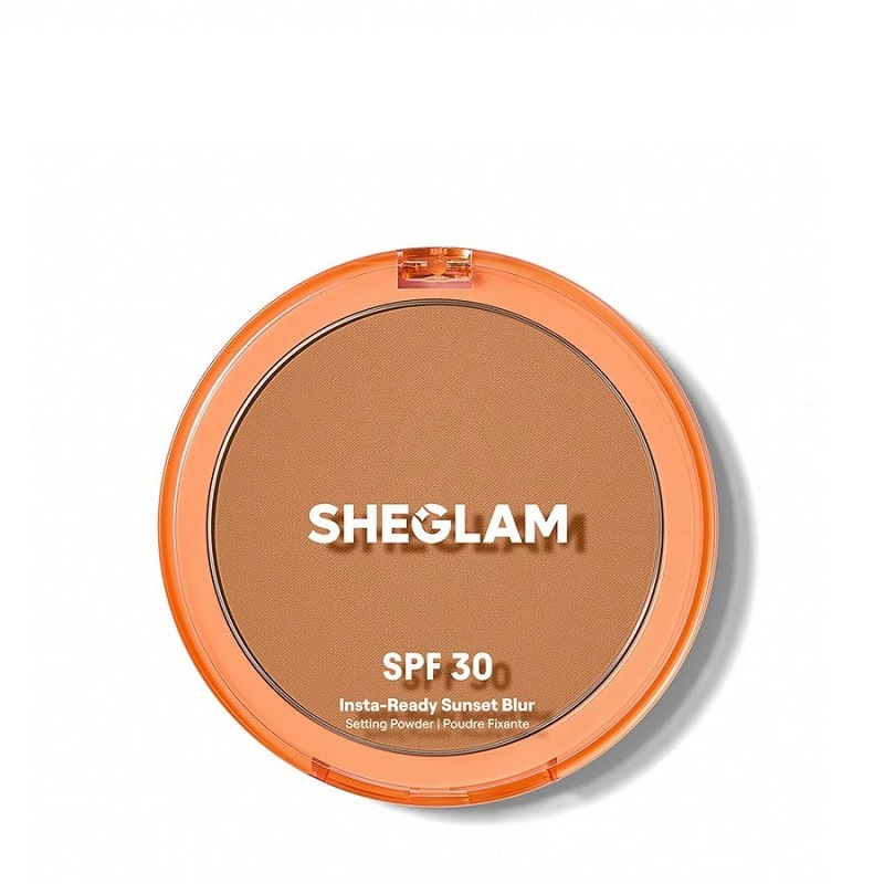 پودر فیکس فشرده همراه با ضد آفتاب SPF30 شیگلم رنگ شماره 14 Cocoa Loco^