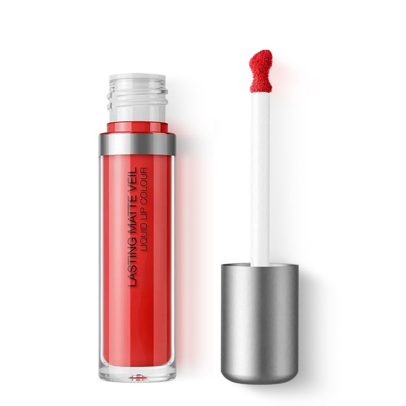 رژلب مایع مات بادوام کیکو مدل Lasting Matte Veil رنگ 13 Cherry Red^