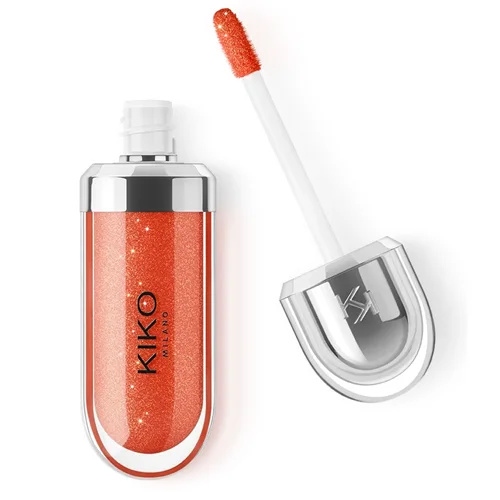 برق لب کیکو مدل 3D Hydra رنگ 34 Pearly Blood Orange^
