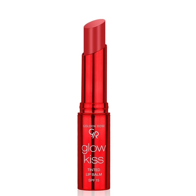 بالم لب رنگی گلدن رز مدل Glow Kiss شماره 05 رنگ Cherry Juice